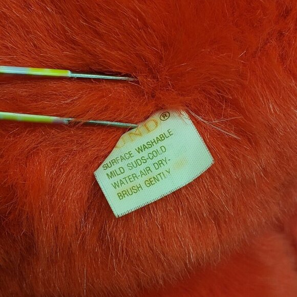 Gund 22" Moose Reindeer Christmas Holiday Santa Suit 1992 Vintage Stuffed Animal - Picture 4 of 5